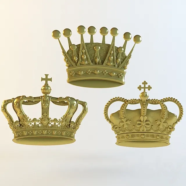 Crown. Decor 1 3D Model