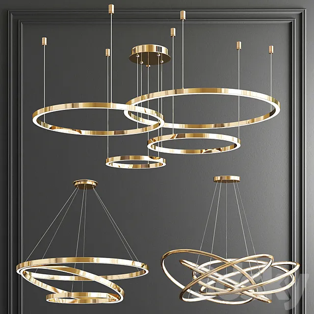 Cruise Rojas Rings light – 3 type 3DModel Cruise Rojas Rings light – 3 type 3DModel