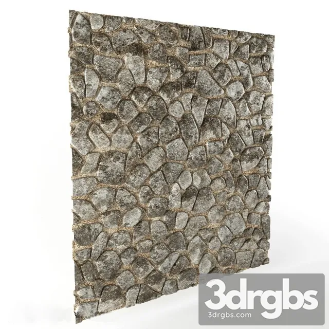 Crushed Stone Flooring 3D Model Download