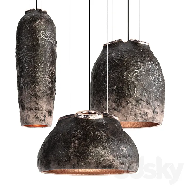 CRUST Pendent Lights 3D Model CRUST Pendent Lights 3D Model