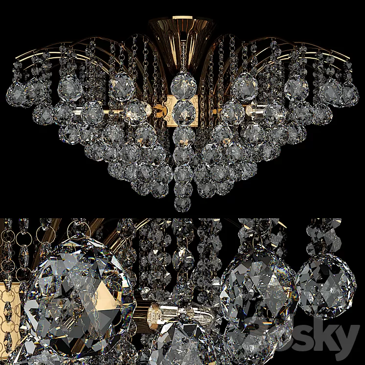 Crystal Chandelier 3D Model