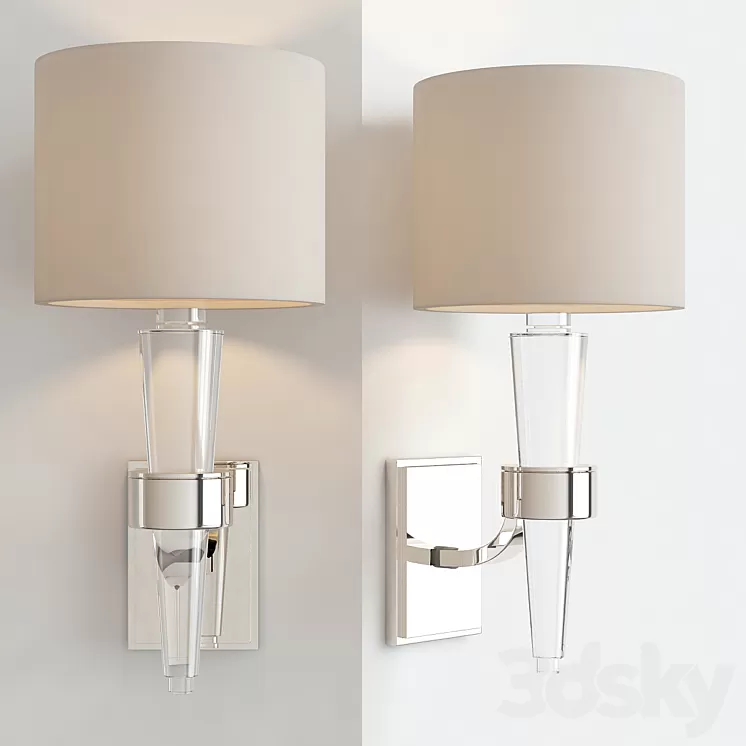 Crystal Cone Sconce – John-Richard 3D Model