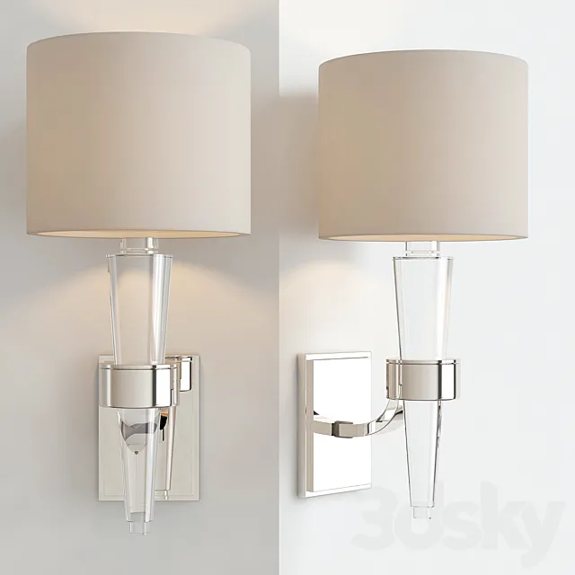 Crystal Cone Sconce – John-Richard 3DModel