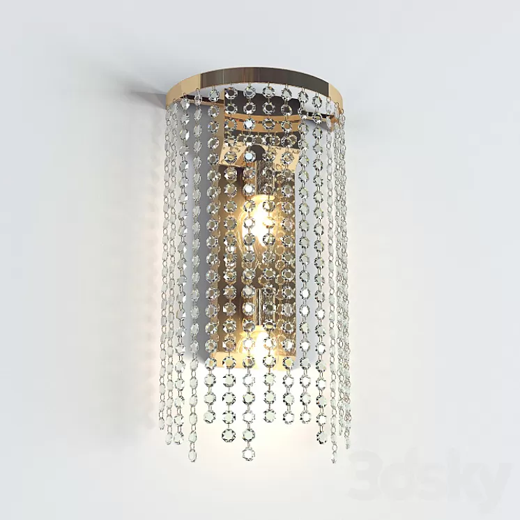 Crystal Lux Bloom AP Oro 3D Model Crystal Lux Bloom AP Oro 3D Model