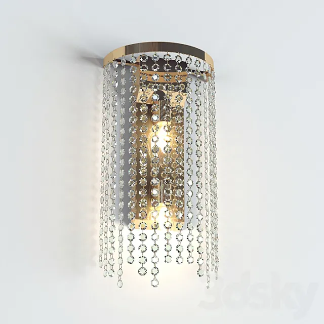 Crystal Lux Bloom AP Oro 3DModel