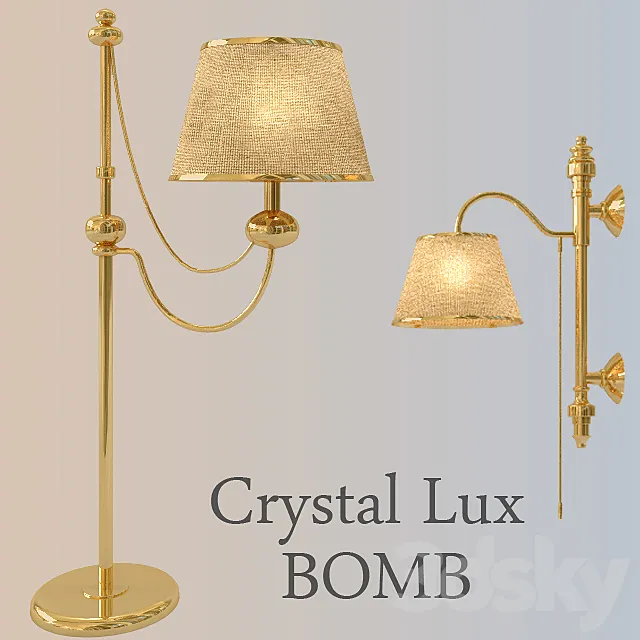 Crystal Lux Bomb 3DModel Crystal Lux Bomb 3DModel
