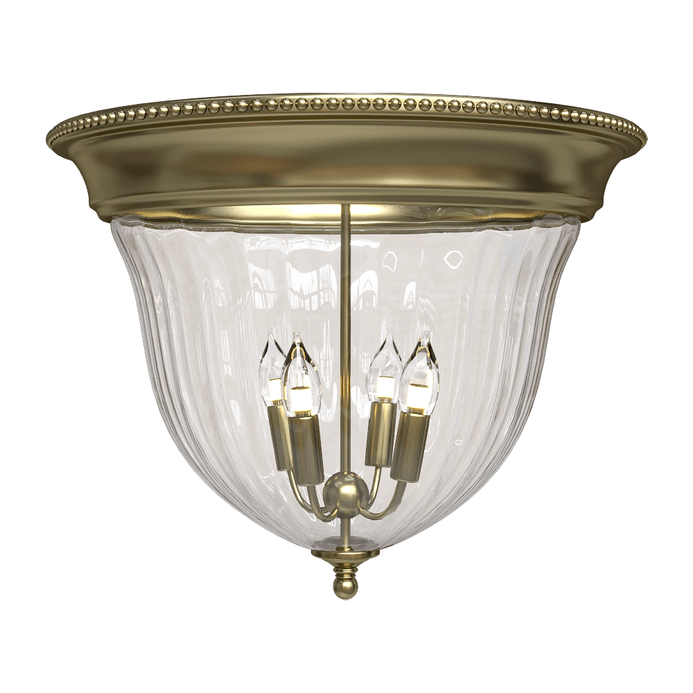 CRYSTAL LUX – Ceiling lamp Jugo PL4 Bronze/Transparente 3D Model CRYSTAL LUX – Ceiling lamp Jugo PL4 Bronze/Transparente 3D Model
