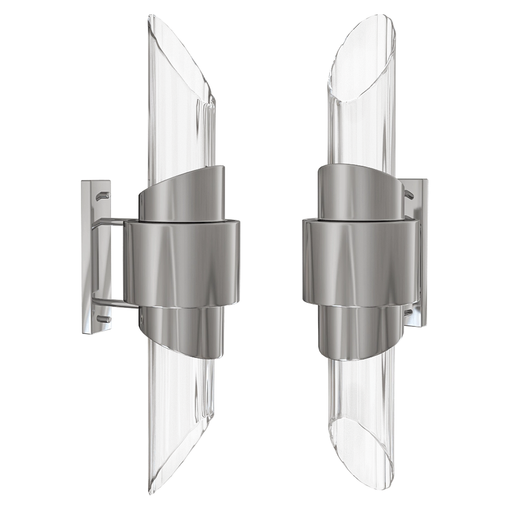 CRYSTAL LUX – Бра Justo AP2 Chrome 3D Model CRYSTAL LUX – Бра Justo AP2 Chrome 3D Model