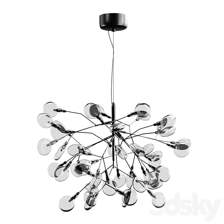 Crystal lux Evita SP63 D Black 3D Model Free Download