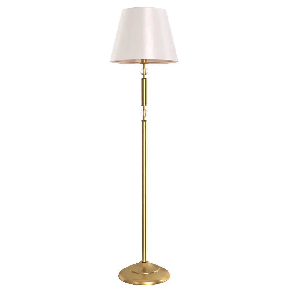 CRYSTAL LUX – Floor lamp Flavio Pt1 gold 3D Model