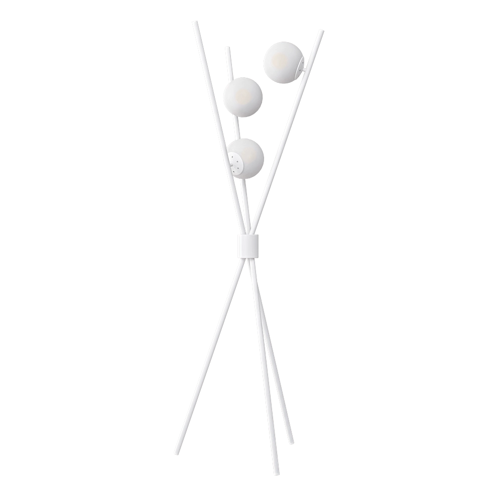 CRYSTAL LUX – Floor lamp Medea PT3 white 3D Model