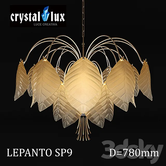 Crystal Lux LEPANTO SP9 3D Model
