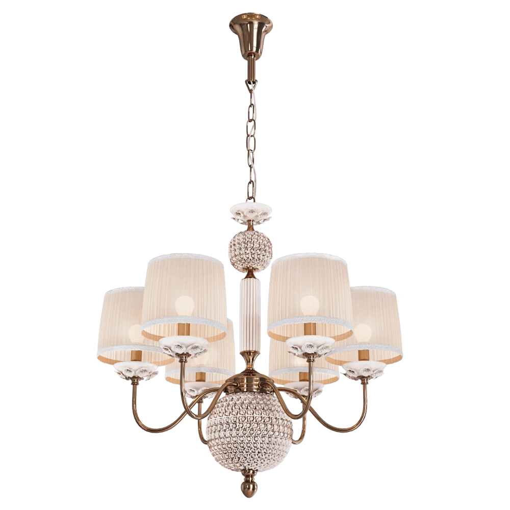 CRYSTAL LUX – Pendant chandelier Adagio SP6 3D Model CRYSTAL LUX – Pendant chandelier Adagio SP6 3D Model