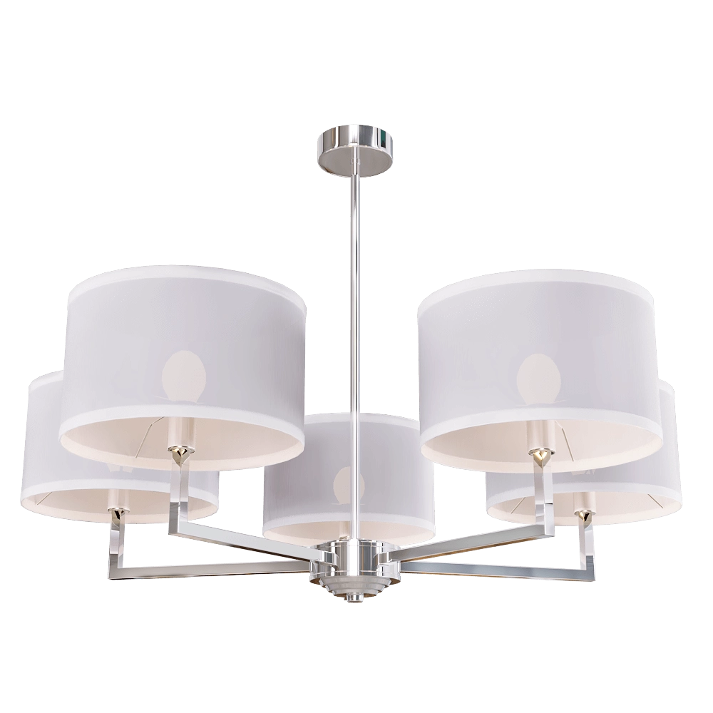 CRYSTAL LUX – Pendant chandelier Asta SP5 3D Model CRYSTAL LUX – Pendant chandelier Asta SP5 3D Model