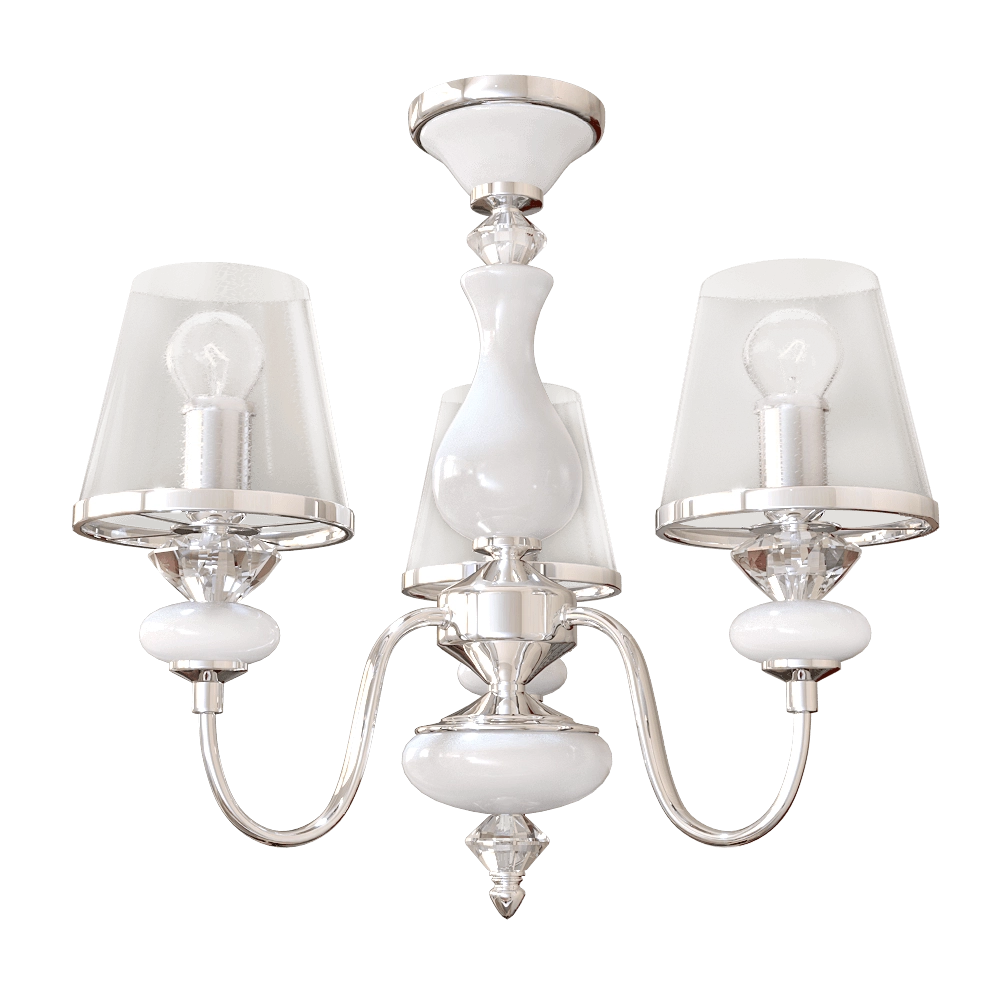 CRYSTAL LUX – Pendant chandelier Betis SP-PL3 3D Model CRYSTAL LUX – Pendant chandelier Betis SP-PL3 3D Model