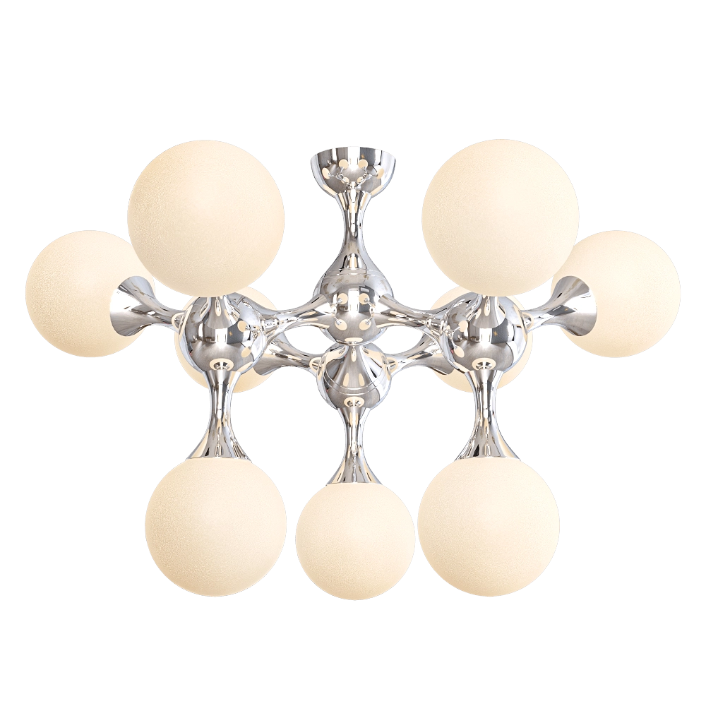 CRYSTAL LUX – Pendant chandelier Bolla PL9 3D Model CRYSTAL LUX – Pendant chandelier Bolla PL9 3D Model