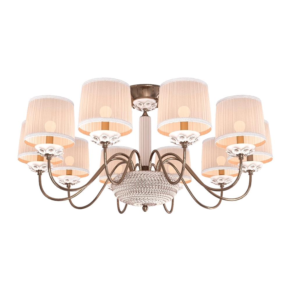 CRYSTAL LUX – Pendant lamp Adagio PL10 3D Model CRYSTAL LUX – Pendant lamp Adagio PL10 3D Model