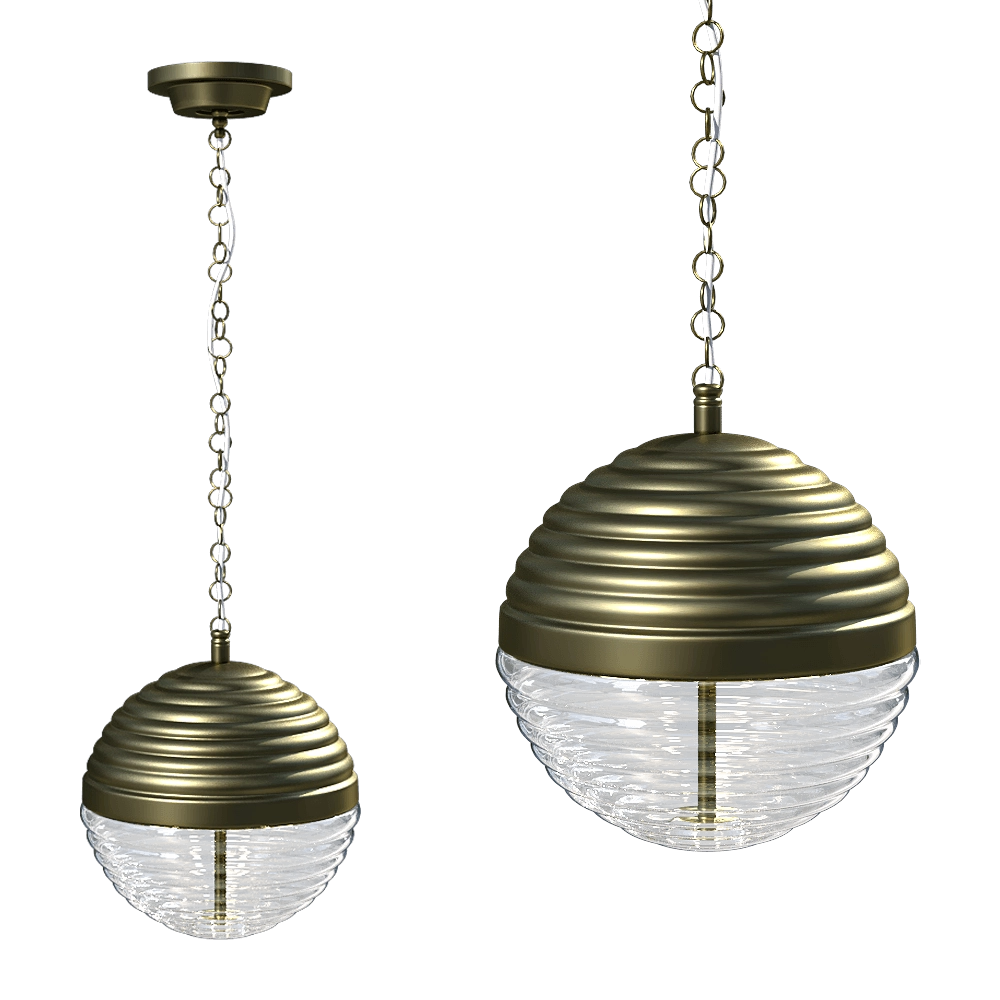 CRYSTAL LUX – Pendant lamp Alberto SP3 Bronze/Transparente 3D Model CRYSTAL LUX – Pendant lamp Alberto SP3 Bronze/Transparente 3D Model