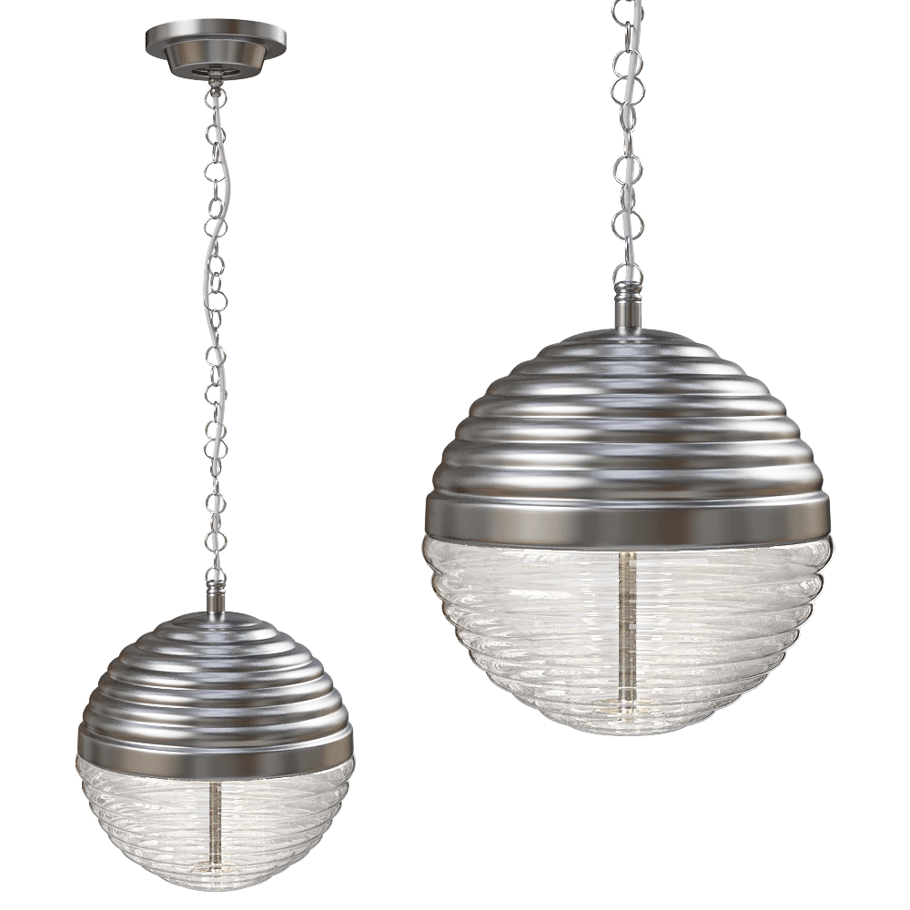 CRYSTAL LUX – Pendant lamp Alberto SP3 Chrome/Transparente 3D Model CRYSTAL LUX – Pendant lamp Alberto SP3 Chrome/Transparente 3D Model