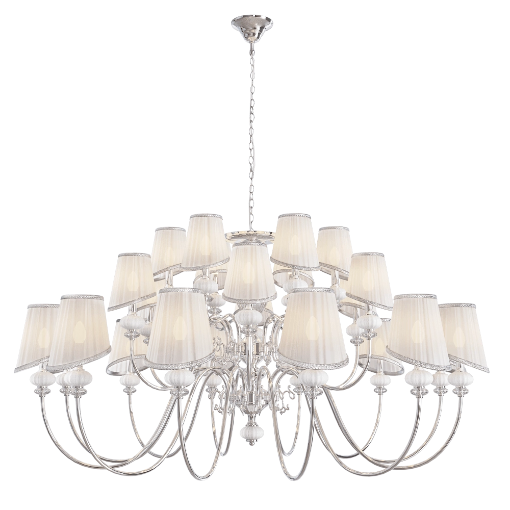 CRYSTAL LUX – Pendant lamp Alma SP12+6 3D Model CRYSTAL LUX – Pendant lamp Alma SP12+6 3D Model