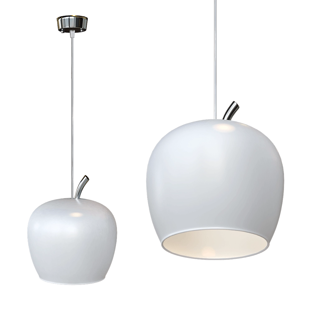 CRYSTAL LUX – Pendant lamp Amor SP1 white 3D Model CRYSTAL LUX – Pendant lamp Amor SP1 white 3D Model
