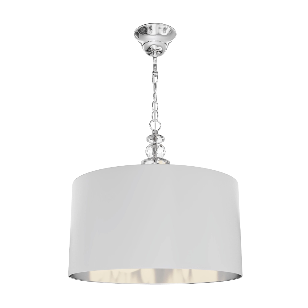 CRYSTAL LUX – Pendant lamp Armando SP4 Chrome 3D Model CRYSTAL LUX – Pendant lamp Armando SP4 Chrome 3D Model