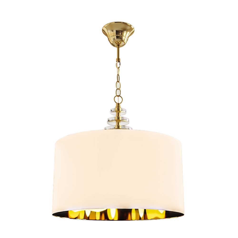 CRYSTAL LUX – Pendant lamp Armando SP4 Gold 3D Model CRYSTAL LUX – Pendant lamp Armando SP4 Gold 3D Model