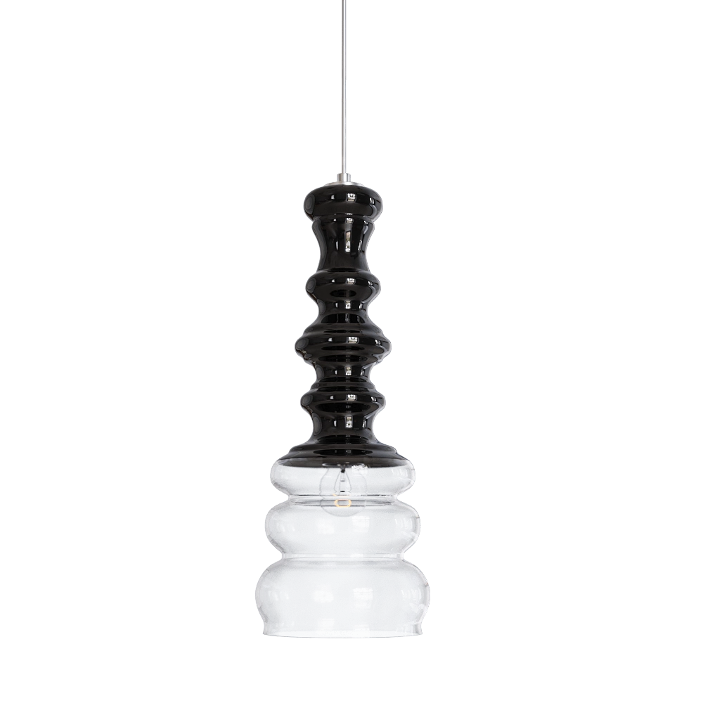 CRYSTAL LUX – Pendant lamp Bell SP1 Black 3D Model CRYSTAL LUX – Pendant lamp Bell SP1 Black 3D Model