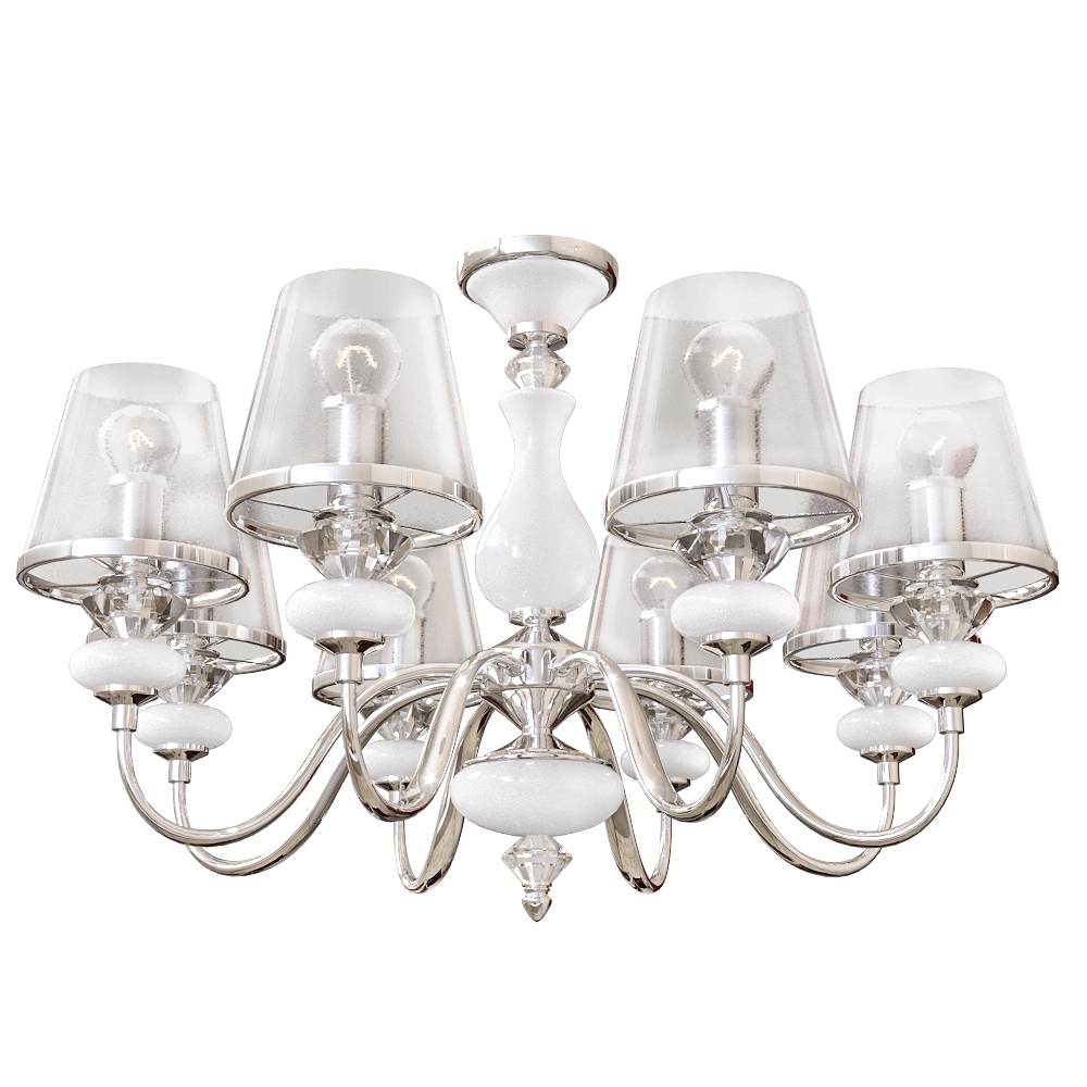 CRYSTAL LUX – Pendant lamp Betis SP-PL8 3D Model CRYSTAL LUX – Pendant lamp Betis SP-PL8 3D Model