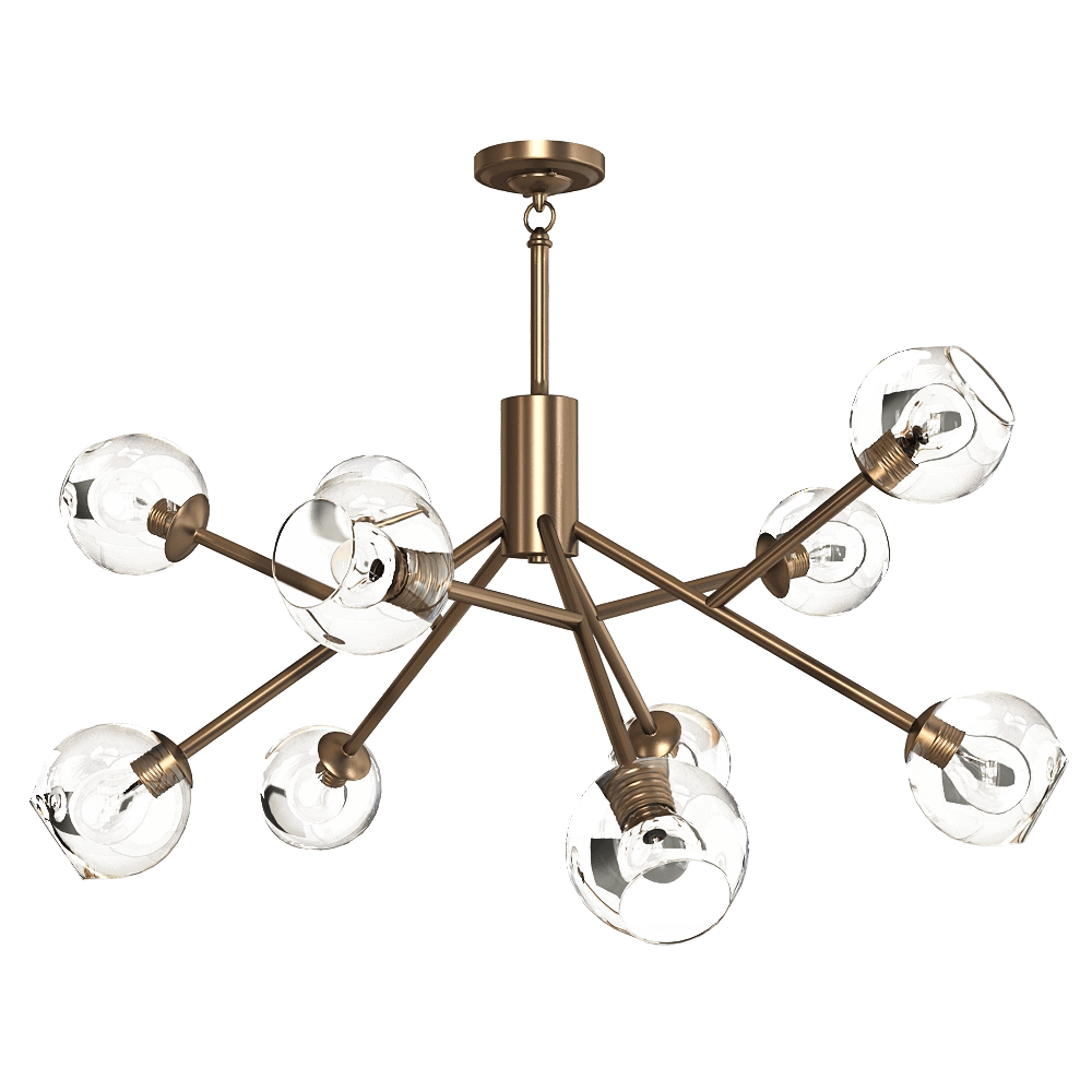 CRYSTAL LUX – Pendant lamp Bueno PL10 3D Model CRYSTAL LUX – Pendant lamp Bueno PL10 3D Model