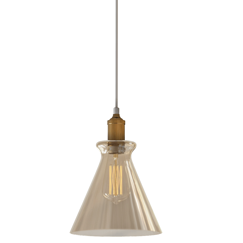 CRYSTAL LUX – Pendant lamp Campanella SP1 Amber 3D Model CRYSTAL LUX – Pendant lamp Campanella SP1 Amber 3D Model
