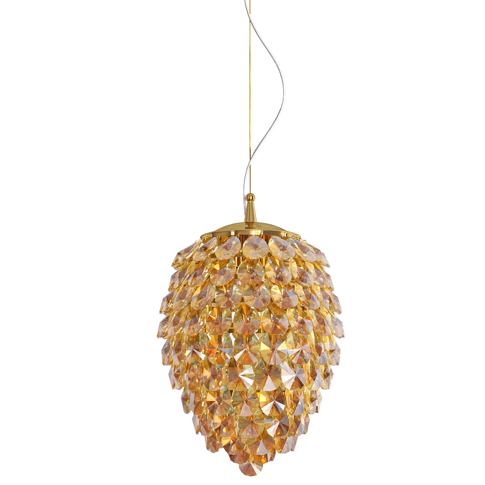 CRYSTAL LUX – Pendant lamp Chrome SP3+3 LED 2 3D Model CRYSTAL LUX – Pendant lamp Chrome SP3+3 LED 2 3D Model