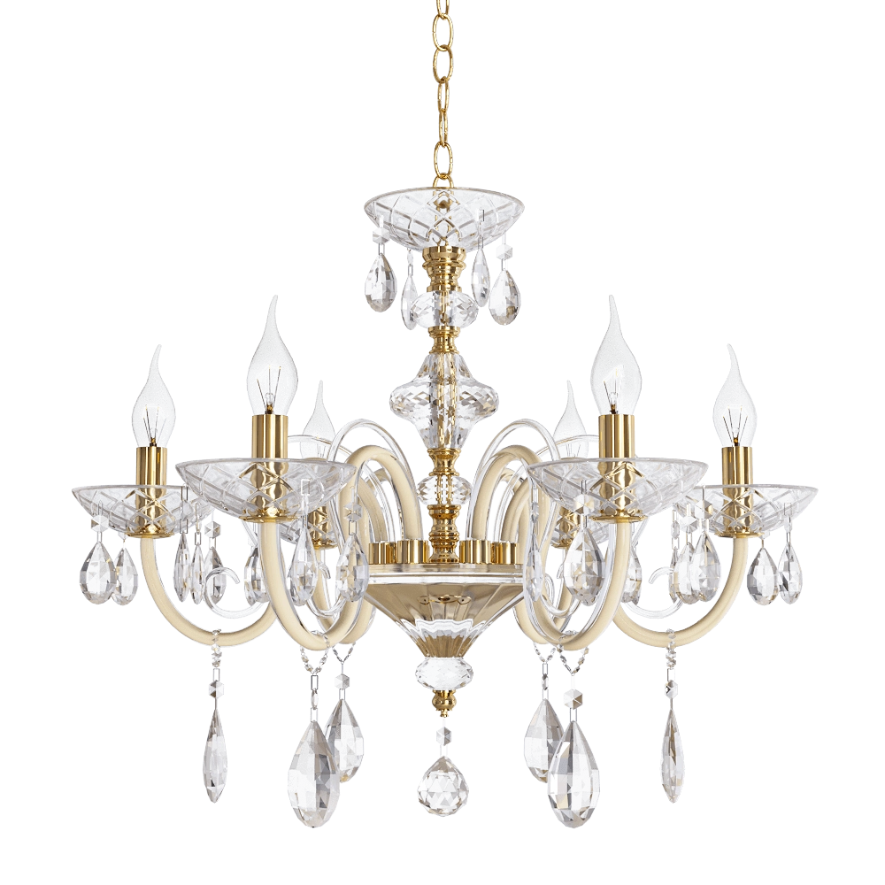 CRYSTAL LUX – Pendant lamp Dalia SP6 3D Model CRYSTAL LUX – Pendant lamp Dalia SP6 3D Model