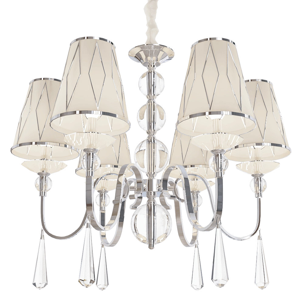 CRYSTAL LUX – Pendant lamp Dandy SP6 3D Model CRYSTAL LUX – Pendant lamp Dandy SP6 3D Model