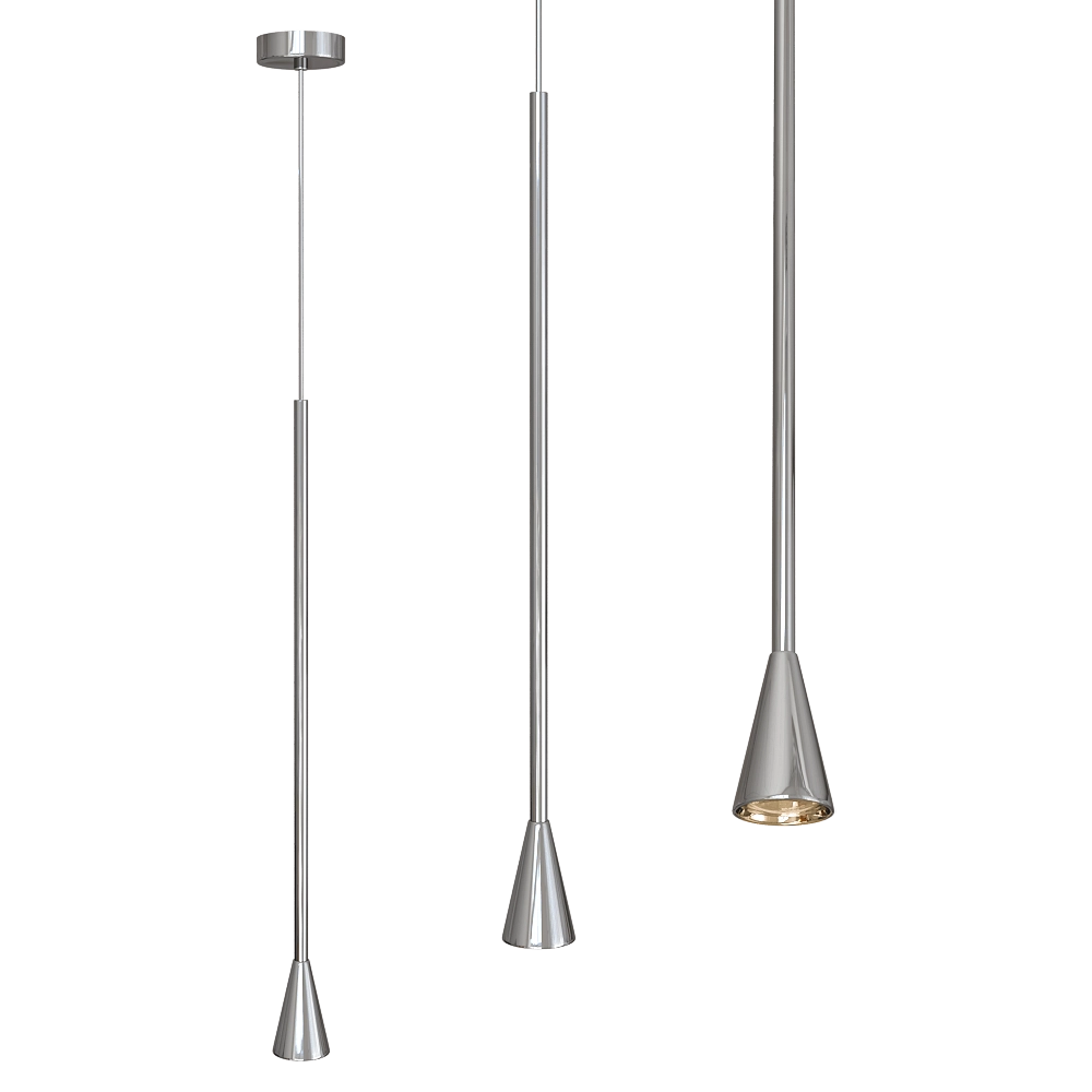 CRYSTAL LUX – Pendant lamp Enero SP1 Chrome 3D Model CRYSTAL LUX – Pendant lamp Enero SP1 Chrome 3D Model
