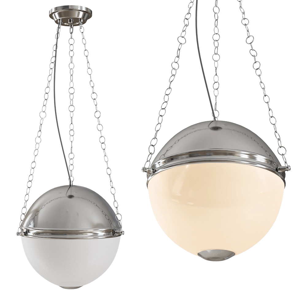 CRYSTAL LUX – Pendant lamp Gustavo SP3 Chrome 3D Model CRYSTAL LUX – Pendant lamp Gustavo SP3 Chrome 3D Model