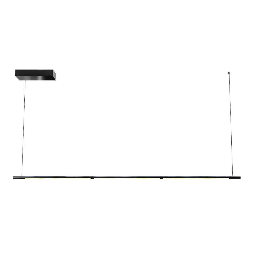 CRYSTAL LUX – Pendant lamp Largo SP33W L1770 black 3D Model CRYSTAL LUX – Pendant lamp Largo SP33W L1770 black 3D Model