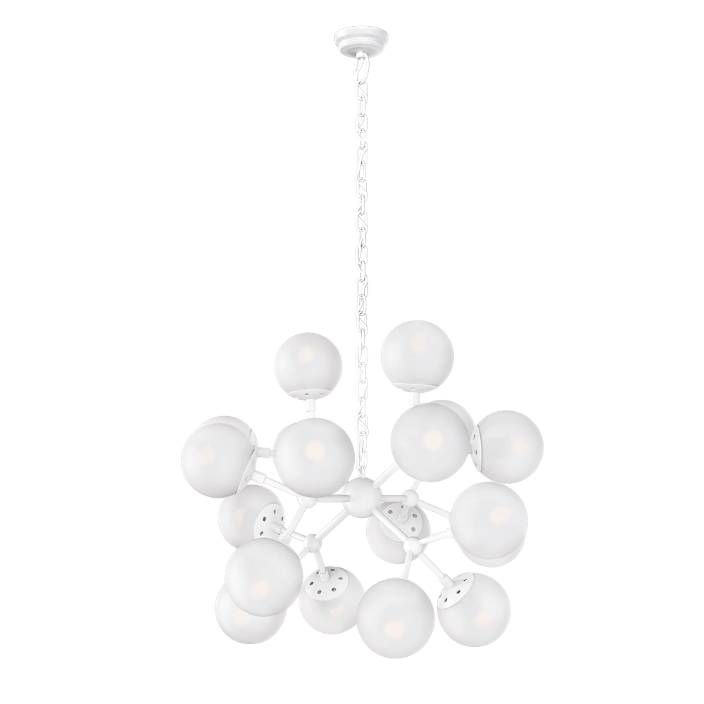 CRYSTAL LUX – Pendant lamp Medea white SP18 3D Model CRYSTAL LUX – Pendant lamp Medea white SP18 3D Model