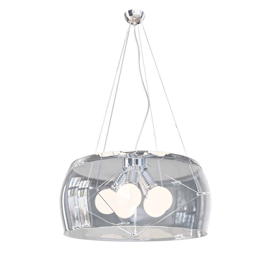 CRYSTAL LUX – Pendant lamp Style SP5 Transparent 3D Model CRYSTAL LUX – Pendant lamp Style SP5 Transparent 3D Model
