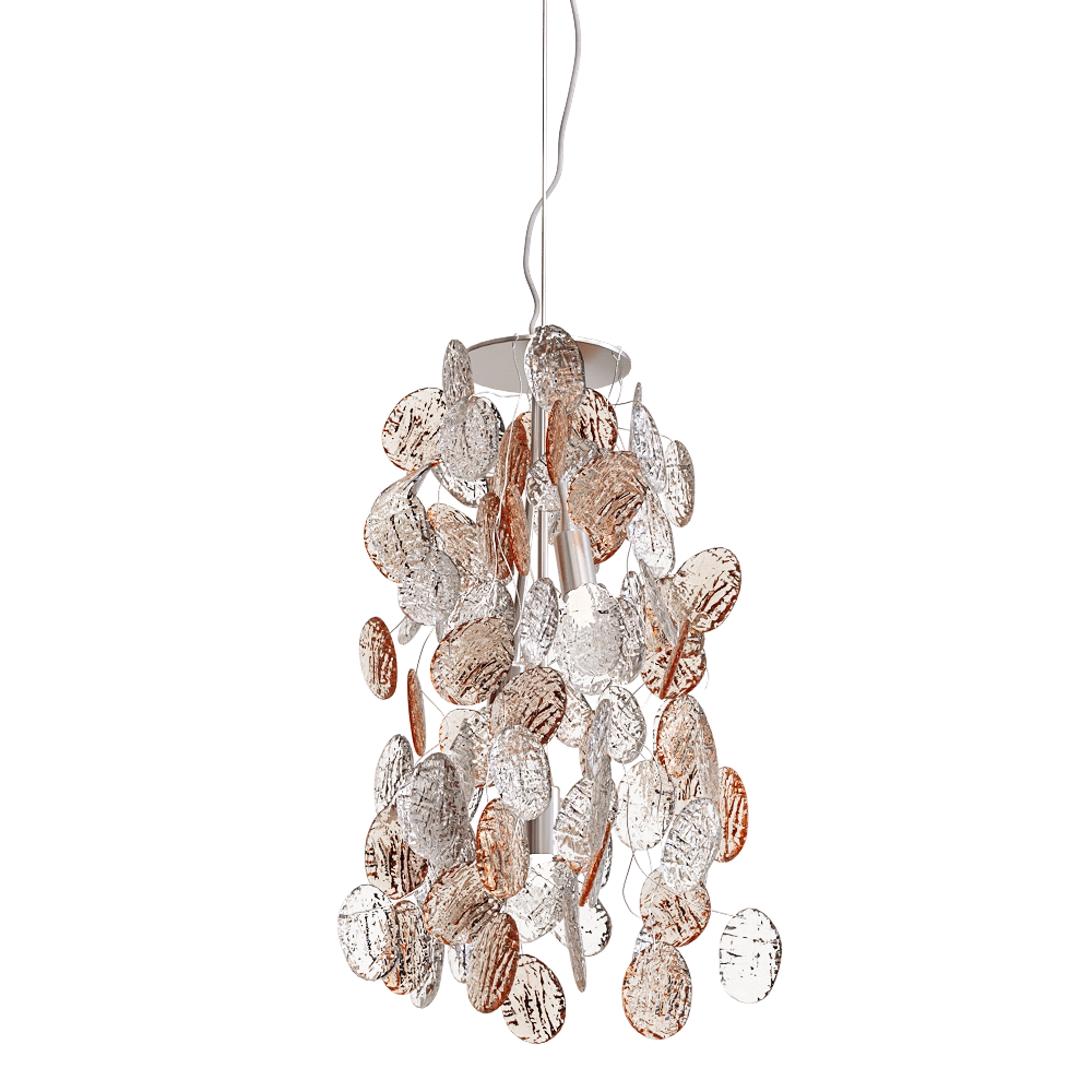 CRYSTAL LUX – Pendant lamp Tenerife SP3 Silver 3D Model CRYSTAL LUX – Pendant lamp Tenerife SP3 Silver 3D Model