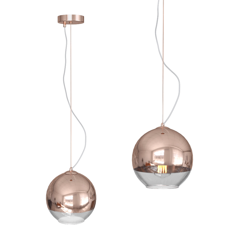 CRYSTAL LUX – Pendant lamp Woody SP1 D200 Copper 3D Model CRYSTAL LUX – Pendant lamp Woody SP1 D200 Copper 3D Model
