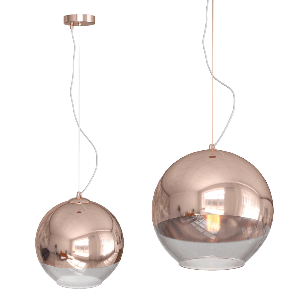 CRYSTAL LUX – Pendant lamp Woody SP1 D300 Copper 3D Model CRYSTAL LUX – Pendant lamp Woody SP1 D300 Copper 3D Model