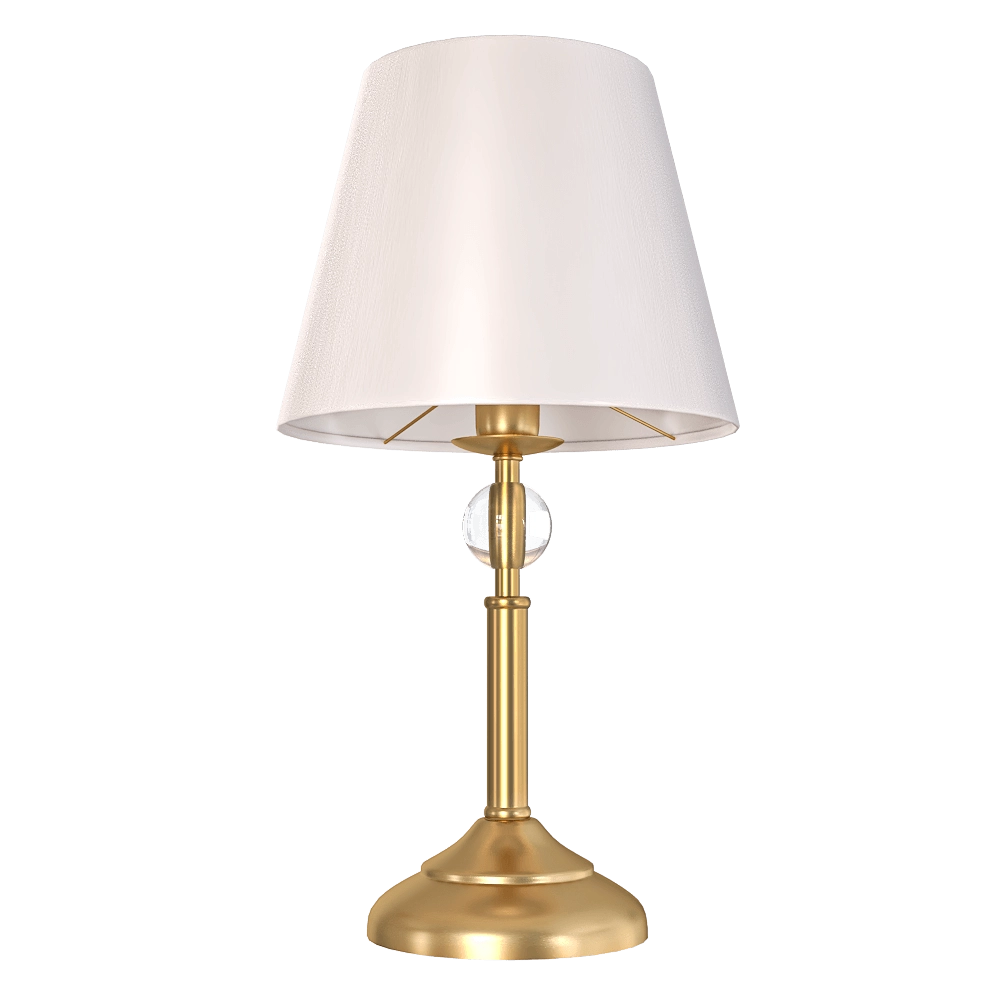 CRYSTAL LUX – Table lamp Flavio LG1 gold 3D Model CRYSTAL LUX – Table lamp Flavio LG1 gold 3D Model
