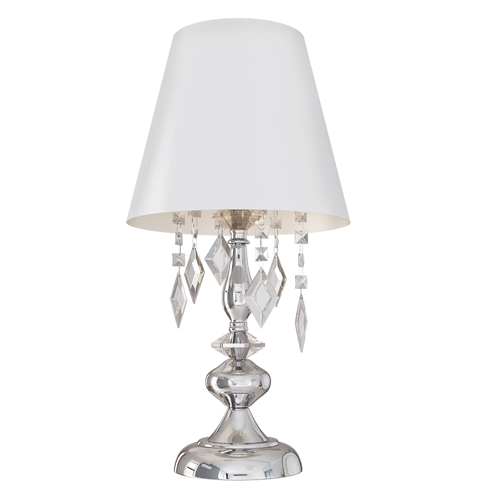 CRYSTAL LUX – Table lamp Mercedes LG1 chrome smoke 3D Model CRYSTAL LUX – Table lamp Mercedes LG1 chrome smoke 3D Model