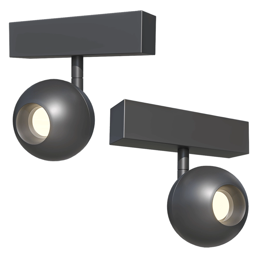 CRYSTAL LUX – Track lamp CLT 0.33 005 12W BL 4000K 3D Model