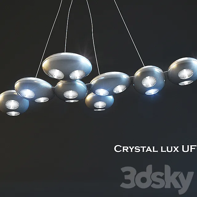 Crystal lux UFO SP12 3D Model Crystal lux UFO SP12 3D Model