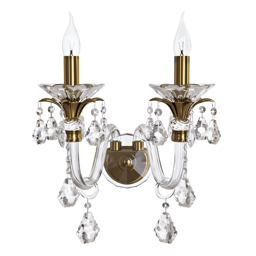 CRYSTAL LUX – Wall lamp  Alicante AP2 3D Model