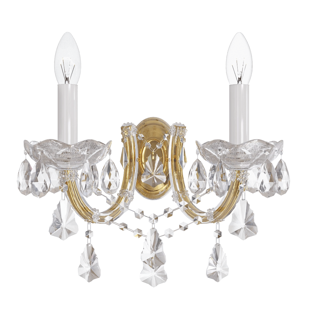 CRYSTAL LUX – Wall lamp Diva AP2 3D Model CRYSTAL LUX – Wall lamp Diva AP2 3D Model