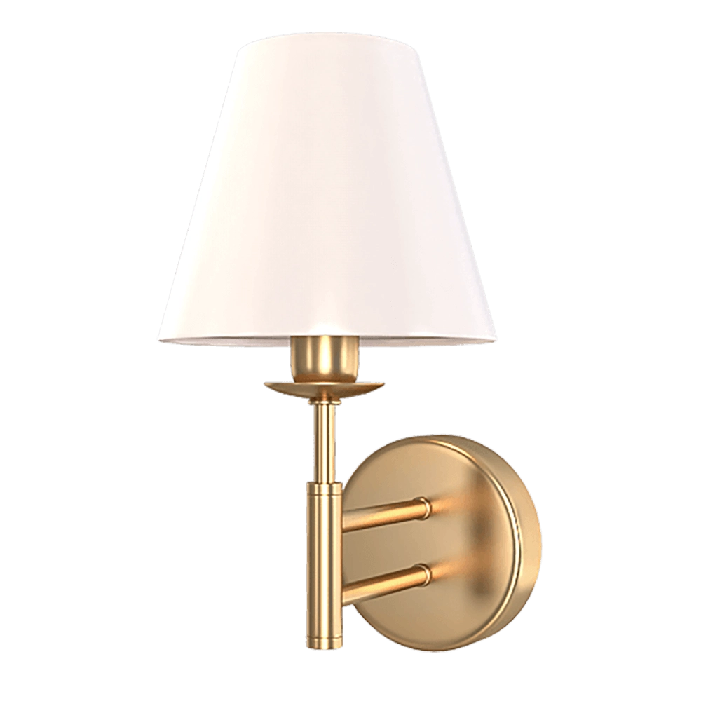 CRYSTAL LUX – Wall lamp Flavio AP1 gold 3D Model CRYSTAL LUX – Wall lamp Flavio AP1 gold 3D Model