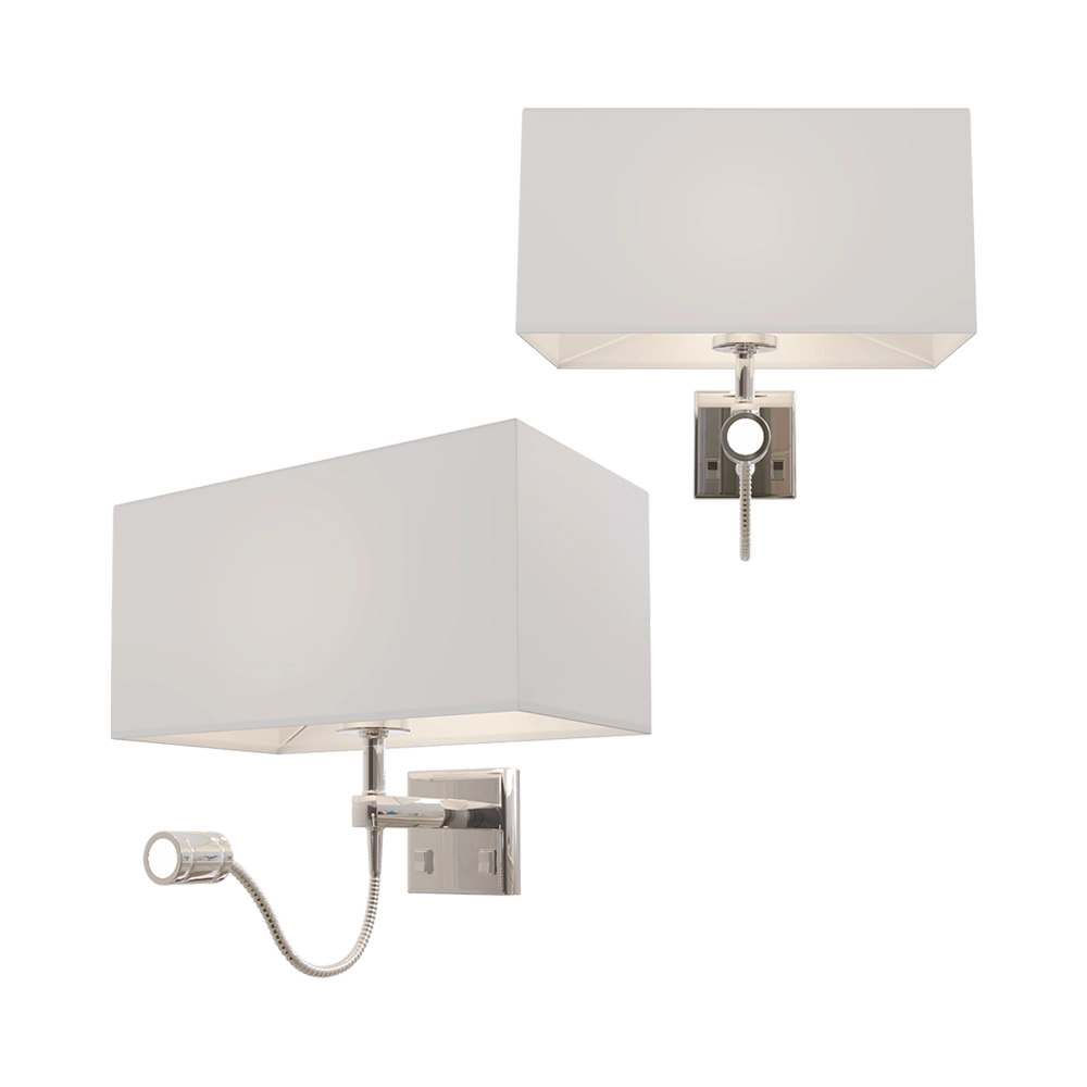 CRYSTAL LUX – Wall lamp JEWEL AP2 WH 3D Model CRYSTAL LUX – Wall lamp JEWEL AP2 WH 3D Model